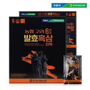 충북인삼농협 고려 6년근 발효흑삼진액 30포