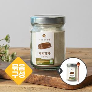 바른제품연구소 유기농 돼지감자분말 100g 5병+1병 증정(총 6병)