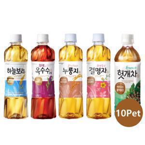 웅진식품 차음료 500mL 10개 하늘보리/옥수수/누룽지/결명자 외