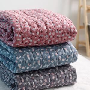 [몽쉐어] 사계절 플뢰르 세미 마이크로 카페트 겸 침대패드 SS 2color