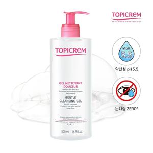 토피크렘 젠틀 클렌징 젤 대용량 바디워시 500ml