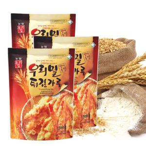 [우리밀농협] 우리밀 튀김가루 500gx3봉