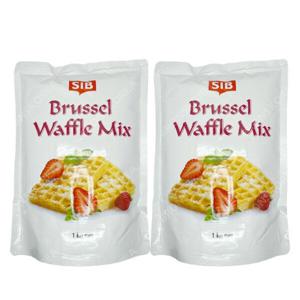 브뤼셀 와플믹스 1kg 2개 베이킹 재료 케이크 파우더 분말 리뷰 오늘 가격