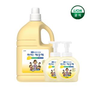 아이깨끗해 순 초특급 대용량 4.5L x 1개+490ml 순 빈용기x2개 증정