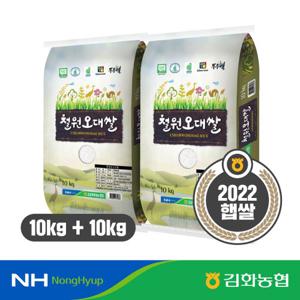 (23년 수확쌀)프리미엄 철원 오대쌀 10kg+10kg