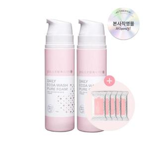 [★15%할인쿠폰★] 질경이 여성청결제 데일리 에코아워시 퓨어폼 150g x2개+페미닌 티슈