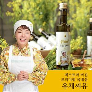 [김수미그때그맛 유채씨유] 엑스트라 버진 프리미엄 유채씨유 다올(400ml x 2병)