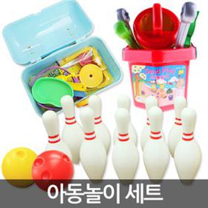 아동 놀이 세트 모래 병원 볼링 게임 생일 선물 역할