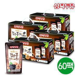 [삼육두유] 검은콩호두&아몬드 파우치 190ml x 60팩