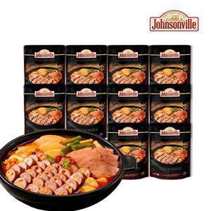 쟌슨빌 오리지널 부대찌개 500g X 10팩 + 라면사리 10팩