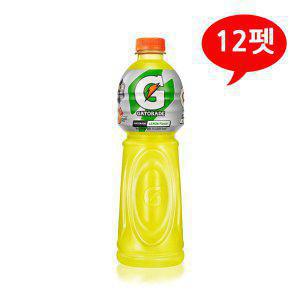 게토레이 레몬 스포츠 드링크 1.5L X 12펫 /B