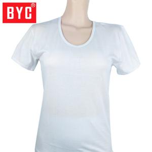  HOT   현대W BYC 여성 반팔런닝 5개세트 흰색 메리야스 이너웨어 런닝셔츠 민소매 면속옷