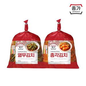 종가 종가집 열무김치 900g + 총각김치 900g