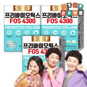 순수식품 FOS4300 30포 x 3박스 프리바이오틱스 유산균 유익균