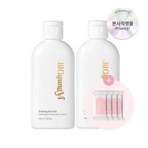 [질경이] 마사지젤 이브닝 럽 젤 100ml x2개+페미닌 티슈 x4개