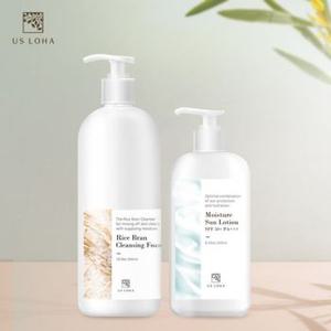 대용량 모이스쳐 썬로션 250ml & 쌀겨 클렌징폼 500ml 세트