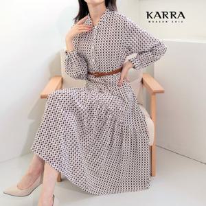 KARRA  77까지 썬에스닉원피스+벨트SET A3F0414_P336898194