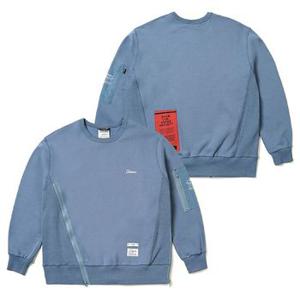 22 UNBALANCE OVERSIZED HEAVY SWEAT CREWNECK (PIGEON)