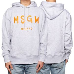 [명품]MSGM 밀라노 로고 후드티 그레이 3340MM515F 3340MM515FN