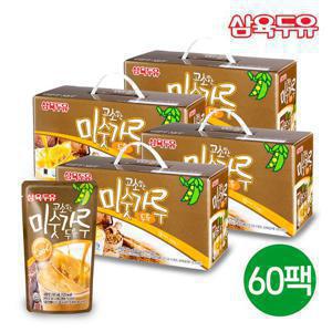 [삼육두유] 고소한 미숫가루두유파우치 190ml x 60팩