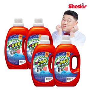[쉬슬러] 산소 표백제 2L 4통 (99.9% 살균/베이킹소다 함유)