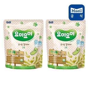 요미요미 유기농쌀과자 초록 25g(12개월) 8봉