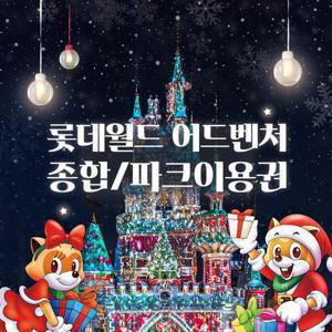 [잠실] 롯데월드 어드벤처 종합&파크이용권 12월