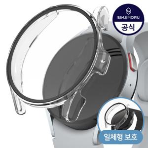 [7종컬러] 갤럭시워치 전기종 하드 풀커버 케이스 7 6 5 4 40mm 44mm 필름 강화유리 스트랩 밴드X