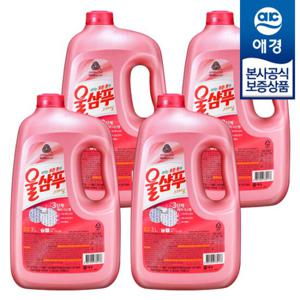 [애경]울샴푸 오리지널 3L x4개 +섬유유연제200ml