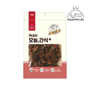 로얄펫라이프 국내산 오늘간식 플러스 오리목뼈 120g