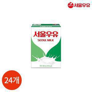 갤러리아_서울우유 멸균 흰우유 200ml x 24개
