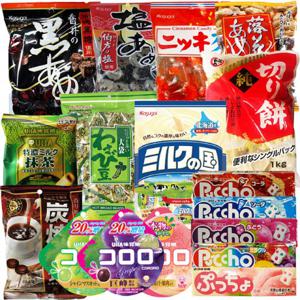 일본 수입 사탕 카수가이 미카쿠토 푸쵸 키리모찌 박하 복숭아 수박 청포도 콜라 소금
