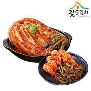 [팔공김치] 팔공산명품김치 4kg+팔공총각김치 2kg (2종, 총6kg)