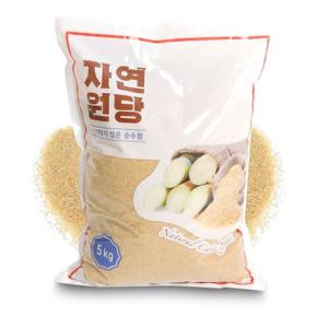 에이치투 비정제원당 설탕 사탕수수당 자연원당 5kg