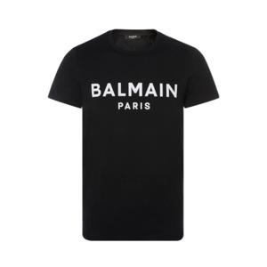 커플 시밀러룩 웨딩촬영 커플룩 BALMAIN-고품질 반팔 캐주얼 티셔츠 남녀 공용 글자 프린트 간단한 남성 반소매 11