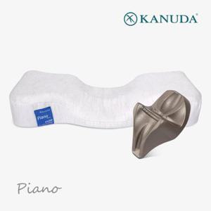 [가누다] 블루라벨 피아노 싱글세트(베개1+머리냅) / 메모리폼 경추 기능성 베개