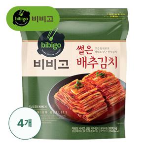 [ 1 + 1 ]비비고 썰은배추김치 800G x 2개(+2개 총4개)