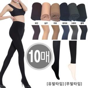 [하프클럽/제이투와이]고탄력 팬티 스타킹 80D 학생스타킹 10P