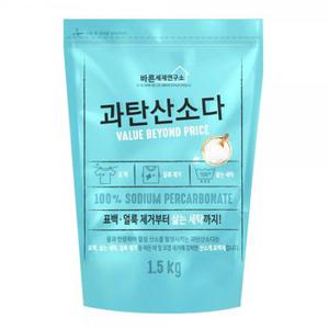 무궁화 바른세제연구소 과탄산소다 리필형 1.5kg