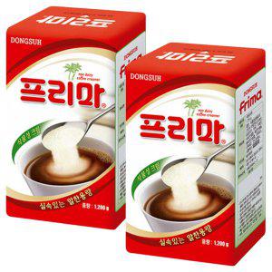 동서 프리마 업소용 1.2kg 2개 맥심 커피