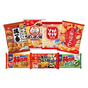 [신상특가] 카메다 일본쌀과자 7종 모음 / (새우센베/감씨과자 2종/쌀과자 4종)