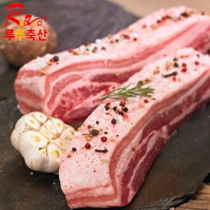  루루축산  돼지고기 삼겹살 보쌈용 1+1 총 1kg (오스트리아산)