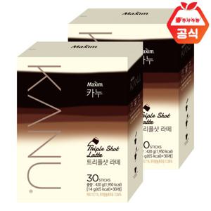 카누 트리플샷 라떼 30T x2개