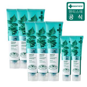 덴티스테 뉴브리즈민트 8종 180g×6개+60g×2개