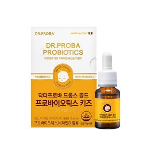 닥터프로바 드롭스 골드 액상유산균 키즈 12.62ml