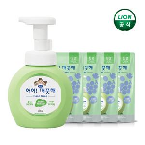 아이깨끗해 200ml리필x4개+250ml용기x1개 (향선택)