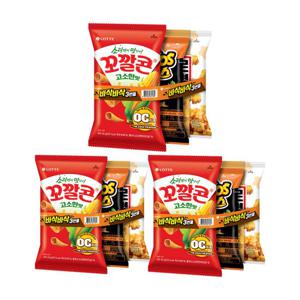 꼬깔콘+치토스+쌀로별 3번들156g x3봉