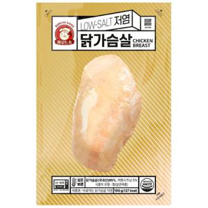 [바로드숑]해동없이 바로 먹는 실온 보관 특허 닭가슴살 저염(100g) 27팩