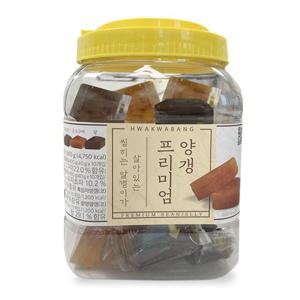 [참다올] 화과방 프리미엄 양갱1.6kg 4가지맛(유자/흑임자/군고구마/팥)