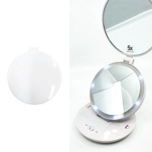 콤팩트 LED 거울 LED거울 LED조명 휴대용거울 손거울 탁상거울 스탠드거울 조명 화장대 메이크업
